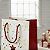 Kit 12 sacolas de papel para vinho 11x9x36cm Natalino - Imagem 5