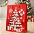 Kit 12 Sacolas de Presente Natalinas Papai Noel 26x32x10cm - Imagem 8