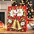 Kit 12 Sacolas de Presente Natalinas Papai Noel 26x32x10cm - Imagem 6