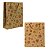 Kit 12 Sacolas de Presente Kraft Floral Sortidas 14x11x5cm - Imagem 6