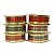 Kit 6 Rolos de Fita Aramado Decorativa Natalina 25mm x 270cm - Imagem 2