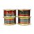 Kit 4 Rolos de Fita Aramado Decorativa Natalina 38mm x 270cm - Imagem 2