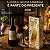 Kit 12 Sacolas para Vinho Premium Dourada 12x36x9cm - Imagem 3