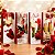 Kit 12 Sacolas para Vinho Românticas 12x36x9cm Presente Luxo - Imagem 1