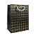 Kit 12 Sacolas de papel de Luxo Quadriculada 23x18x10cm - Imagem 7