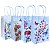 Kit 12 Sacolas de Papel para Presente tema Floral 32x26x12cm - Imagem 1