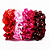 Kit com 12 Unidades Scrunchie Elastico de cabelo Grandes - Imagem 4