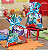 Saco de Presente Laminado Tema Kids Infantil Tamanho 25x37cm 50un - Imagem 1