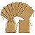 Kit com 10 Saquinhos de Juta 10x15 cm Cor Dourado com Cordão para Fechamento - Imagem 1
