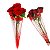 Embalagem Cone para Flores 2,5+13x48cm 100unidades romantico - Imagem 6