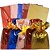 Saco de presentes Laminado Temas Line 25x37 cm Packpel 50 unidades - Imagem 1