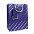 Kit 12 Sacolas de papel Listras Dourada 26x32x10 cm - Imagem 2