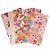 50 Saco de presentes Laminados Tema Feminino Cromus 30x44 cm - Imagem 1