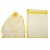 Saquinhos De Organza 13x18 cm Pacote 10 unidades cor Dourado - Imagem 1