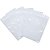 100 un Saco Hermético 10x15 cm Fundo Branco Visor com Furo - Imagem 3