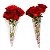 Embalagem Cone para Flores 2,5+13x48cm 100 unidades Coração - Imagem 6