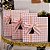 Kit com 3 Caixas De Presente Cor Rosa  com Laço Decorativo 3 Medidas - Imagem 2