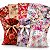 50 Sacos de Presente Sortidos Femininos Tema Floral 20x29 - Imagem 1