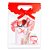 Kit com 12 Sacolas de Papel para presente com Velcro Modelo Maquiagem 12x16 cm - Imagem 4