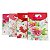 Kit 12 Sacolas Kraft Florais com Laço de Cetim Tm 27x19x9cm - Imagem 3