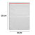 Saco Zip Lock 14x20 cm 100 unidades Transparente - Imagem 7