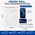 Saco Zip Lock 10x15 cm, 100 unidades Transparente Zip Lock - Imagem 3