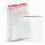 Saco Zip Lock 6x8 Transparente 100 Unidades - Imagem 1
