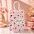 12 Sacolas de Papel Para Presente 15x8x21cm Com Alça Rosa - Imagem 9