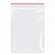 Saco Zip Lock 20x28 Transparente 100 Unidades Resistente - Imagem 1