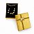 Kit 12 Caixinhas para Conjunto de Bijuterias 7x9cm Dourado - Imagem 5