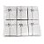 Kit 12 Caixinhas para Conjunto de Bijuterias 7x9cm Prata - Imagem 3