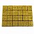 Kit 24 Caixinha De Presente para Anel Tamanho 4x4 Dourado - Imagem 3