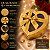 Caixas Coração com Visor Presente Luxo Decorada Dourado - Imagem 2