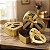 Caixas Coração com Visor Presente Luxo Decorada Dourado - Imagem 4