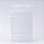 50 Sacolas plastica Eva Transparente fosco zip  20x30+6cm - Imagem 5