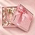 Caixa Para Presente Rosa com Laço decorativo Kit 3 Peças - Imagem 2