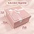 Caixa Para Presente Rosa com Laço decorativo Kit 3 Peças - Imagem 6