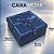 Kit 3 Caixas Presente Quadradas com Laço Decorativo Azul - Imagem 5