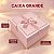 Kit 3 Caixas Presente Quadradas com Laço Decorativo Rosa - Imagem 5