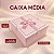 Kit 3 Caixas Presente Quadradas com Laço Decorativo Rosa - Imagem 7