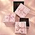 Kit 3 Caixas Presente Quadradas com Laço Decorativo Rosa - Imagem 1