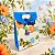 12 Sacolas de Papel 12x6x16cm Flores Sortido com velcro - Imagem 7