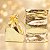 Saco Lamê Dourado Tamanho 10x14cm Pacote 10 unidades - Imagem 2
