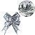 Kit 10 Laço Fácil de Organza com Poliéster Coração 50mmx74cm - Imagem 18