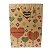 Kit 12 Unidades Sacolas Kraft 24,5x19x8 Estampa Corações - Imagem 4
