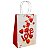 Kit com 12 Sacolas tema Romantico  25,5x18,5x9,5 cm - Imagem 4