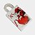 Kit com 12 Sacolas tema Romantico  25,5x18,5x9,5 cm - Imagem 6