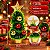 Árvore de Natal Decorada Tam 30cm de Mesa com Enfeites - Imagem 2
