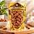 Saco Stand Up Pouch Dourado 12x20+4 cm 50 unidades - Imagem 1
