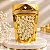 Saco Stand Up Pouch Dourado 9x14+4 cm 50 unidades - Imagem 1